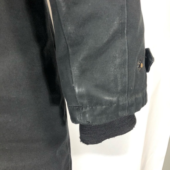 Canada goose fur lined black parka size small - Picture 7 of 8